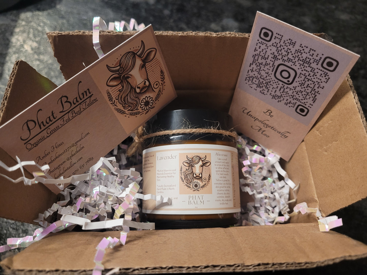 Phat Balm Whipped Lavender 4oz