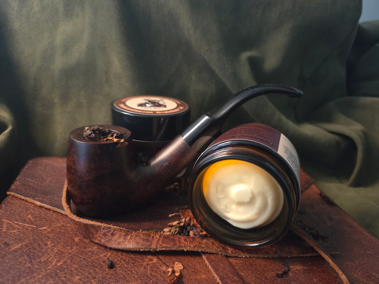 Tobacco Smoke Whipped Tallow Beard Balm 2oz